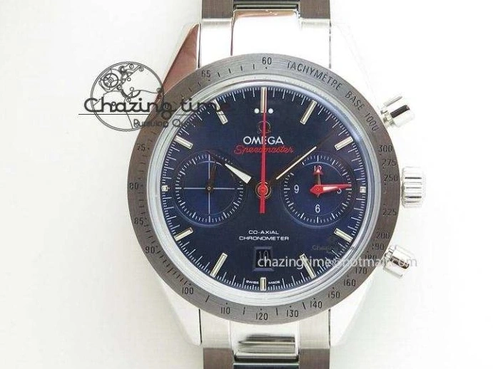 0407 Planet Ocean Master Chronometer 600M 45.5mm SS SCF 1:1 Best Edition Blue Bezel Blue Dial on SS Bracelet A9900 Super Clone Lightweight 7676